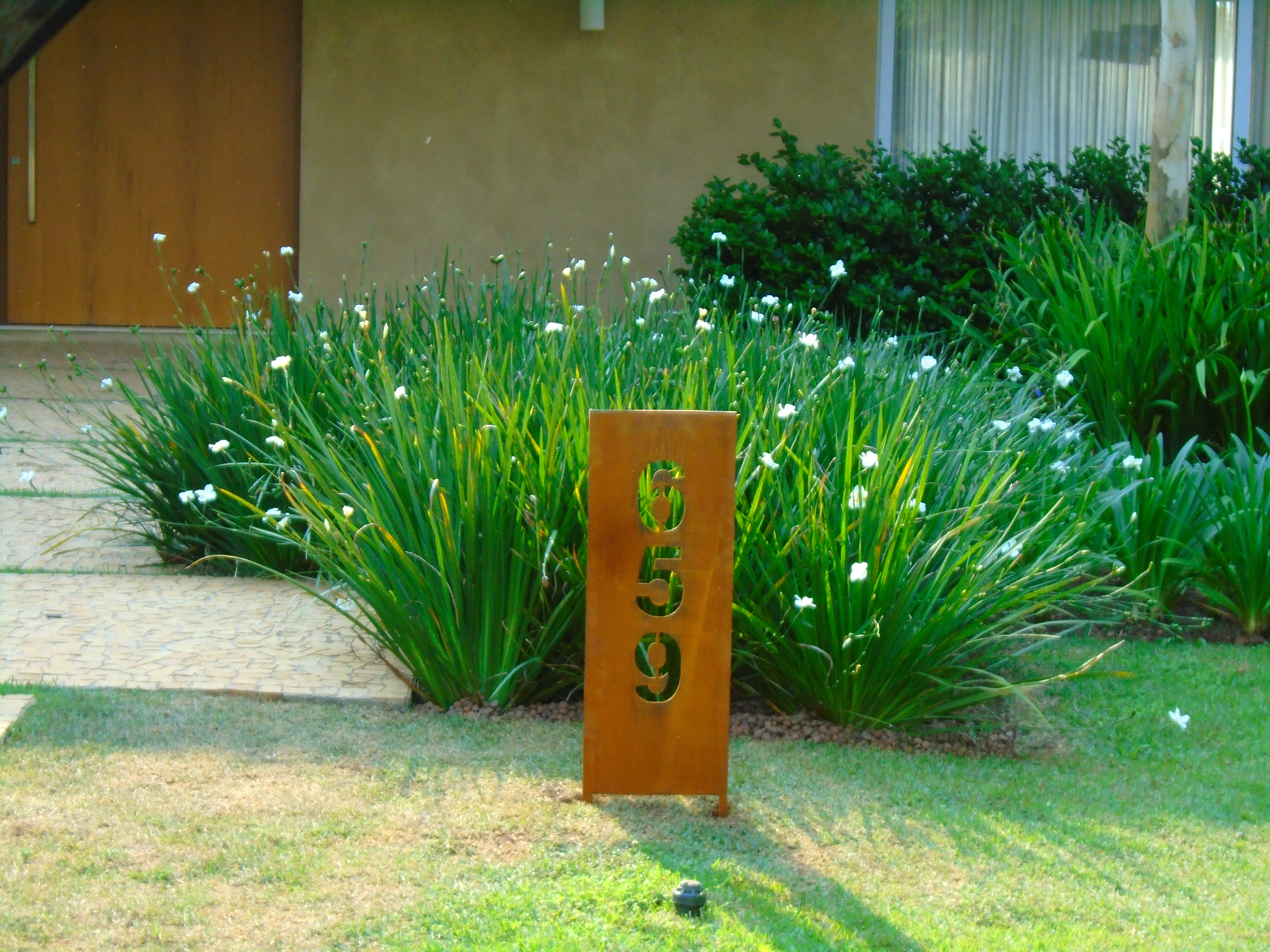 PLACA COM N�MEROS CP306