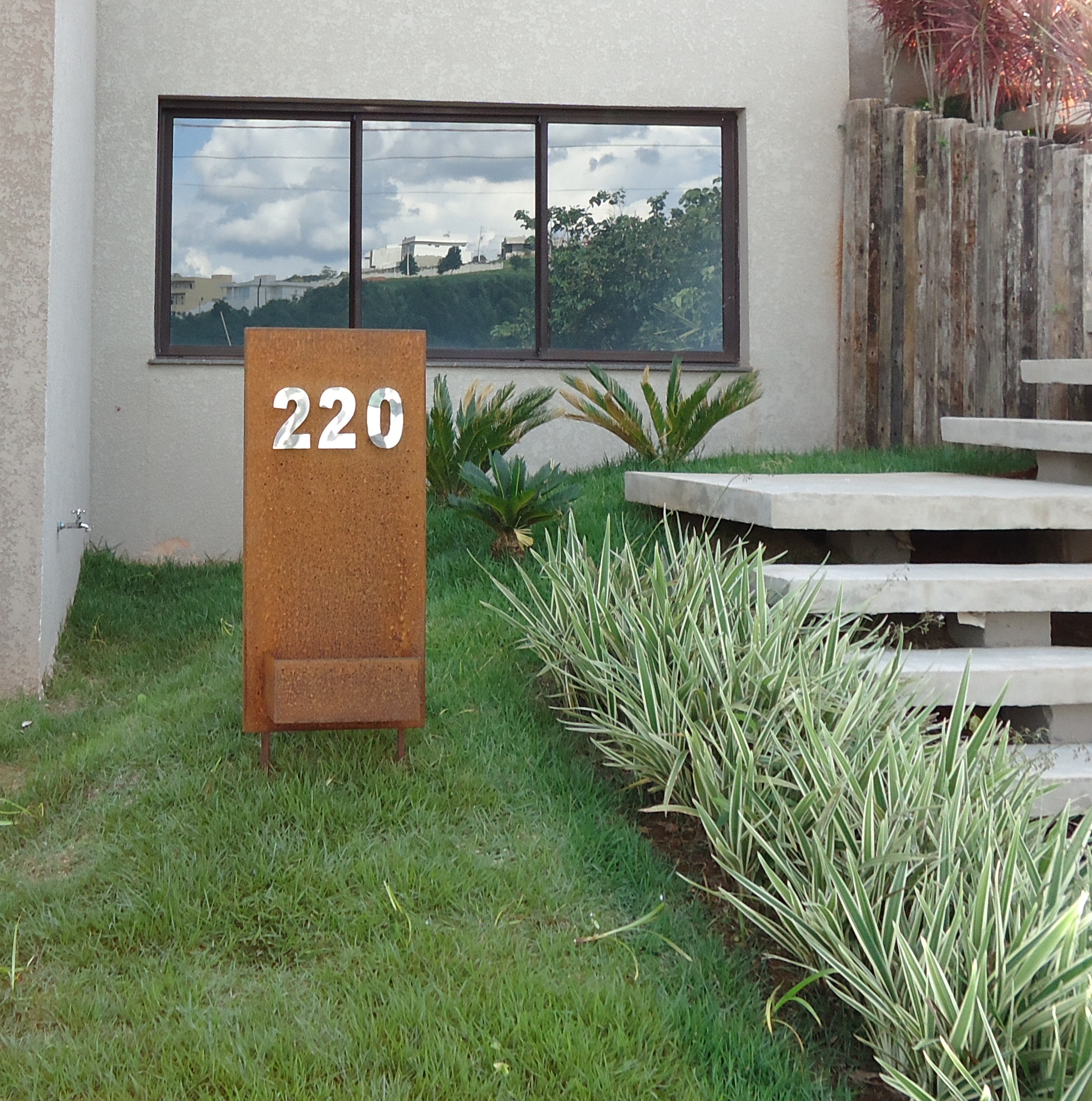 PLACA COM N�MEROS CP302