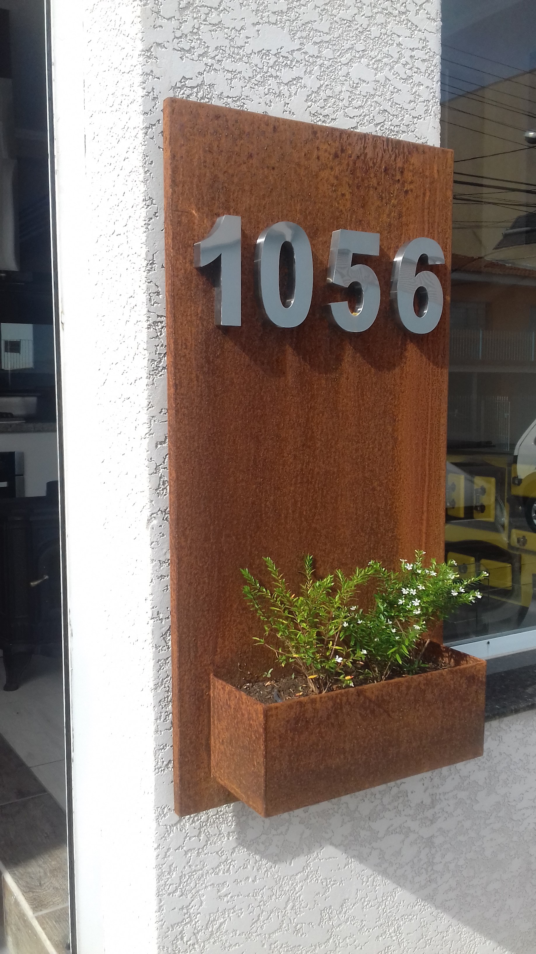 PLACA COM N�MEROS CP302